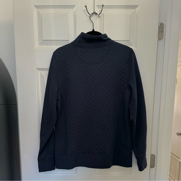 L.L. Bean Women’s Quilted Full-Zip Sweatshirt - Picture 2 of 4